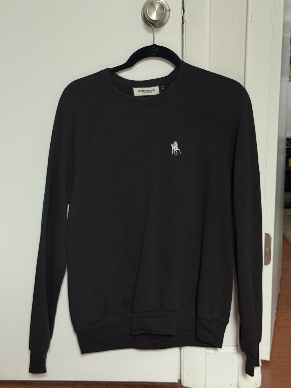 Milton Menasco Black Stallion Crewneck Sweatshirt
